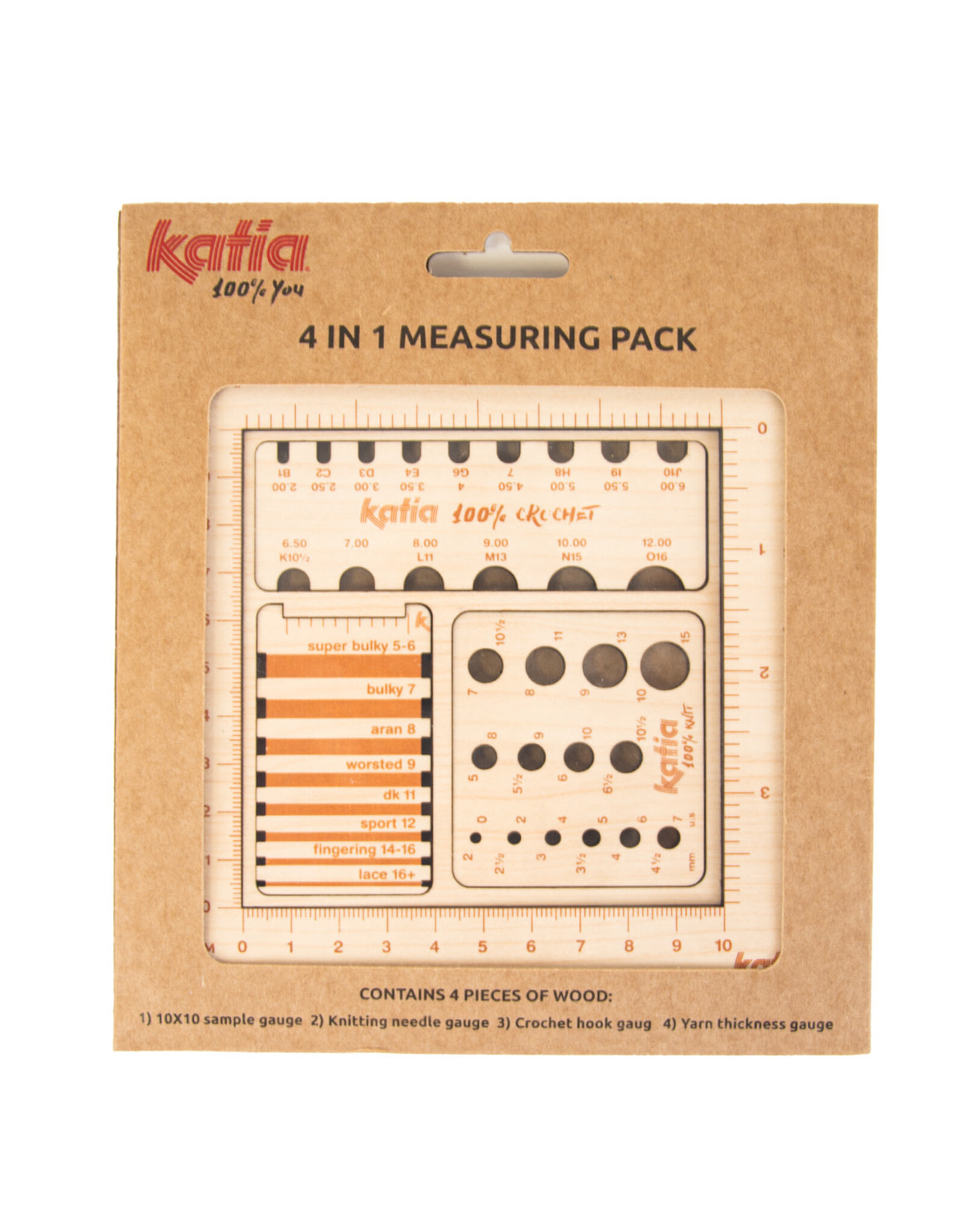 Katia 4 in 1 Measuring Pack