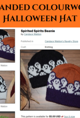 Stranded Colourwork Halloween Hat