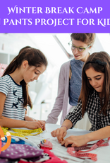 Winter Break PJ Pants Project for Kids