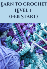 Learn to Crochet Level 1 (Feb Start)