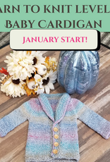 Learn to Knit Level 2 - Baby Cardigan