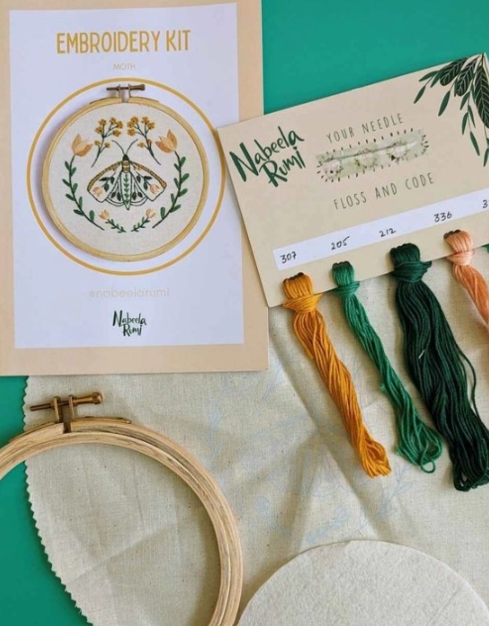 Nabeela Rumi Nabeela Rumi Embroidery Kit -