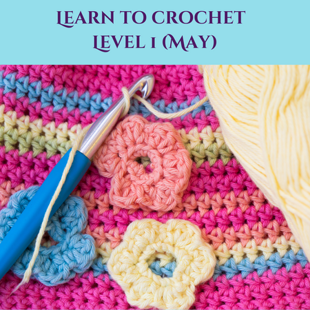 Adult Learn to Crochet Level 1 (May Start)