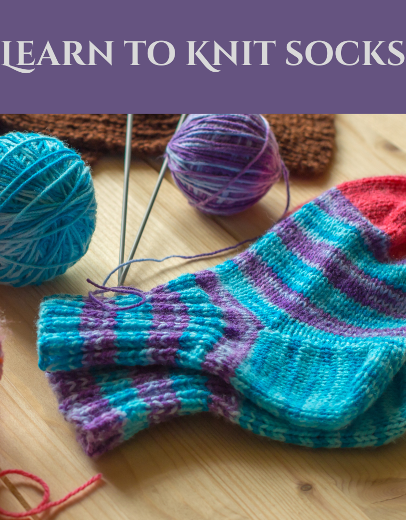 Learn to Knit Socks