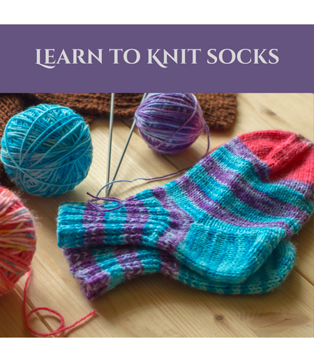 Learn to Knit Socks