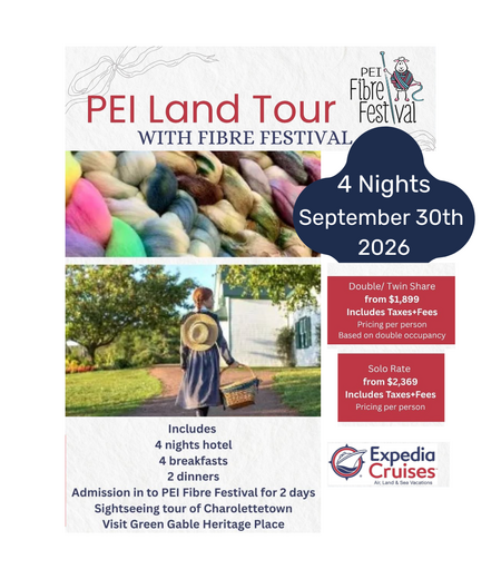 PEI Land Tour with Fibre Festival
