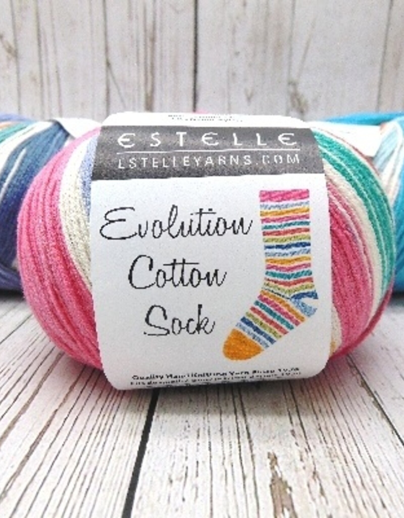 Estelle Yarns Evolution Cotton Sock