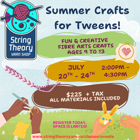 Summer Fibre Crafts Camp