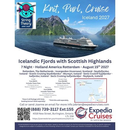 Knit, Purl, Cruise: Icelandic Fjords & Scottish Highlands