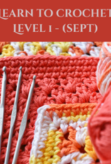 Adult Learn to Crochet Level 1 (Sept Start)