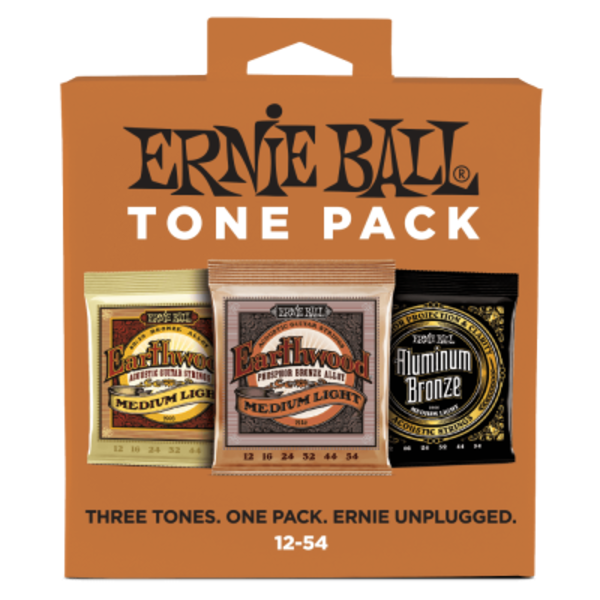 Ernie Ball Ernie Ball 3313 Acoustic Strings Tone Pack 12-54