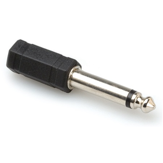 Hosa Hosa Adaptor 3.5mm TRS to 1/4" TS GPM-179