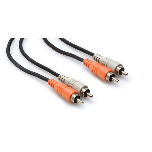 Hosa Hosa Stereo Interconnect Cable 1m Dual RCA to Same