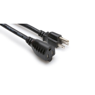 Hosa Hosa Power Cord 15ft NEMA 5-15R to NEMA 5-15P