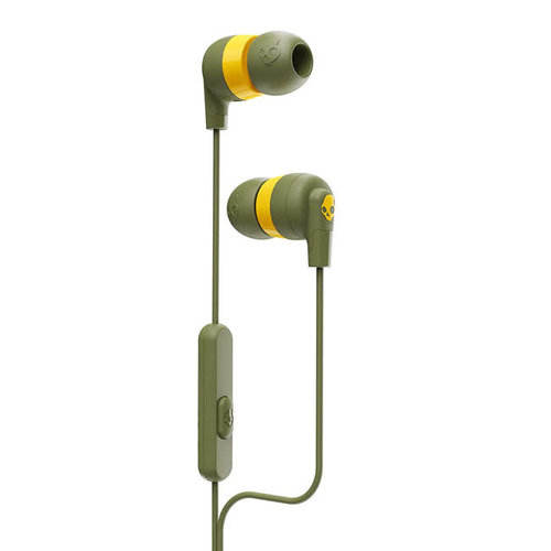 Skullcandy Skullcandy Jib+ Earbuds with Microphone Wired Headphones Moss/Olive