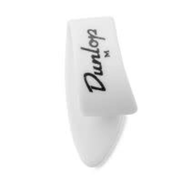 Jim Dunlop Dunlop Medium Thumbpick White 4 Pack