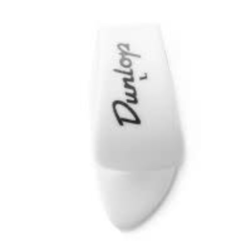 Jim Dunlop Dunlop 9003P White Thumbpick Large (4-Pack)