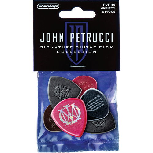 Jim Dunlop Dunlop John Petrucci Signature Guitar Pick Variety Pack (6-Pack)