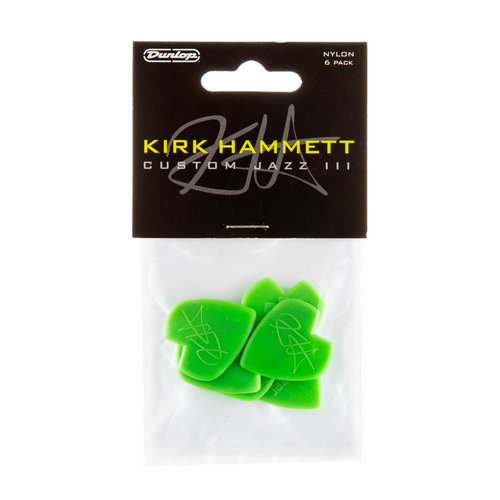 Jim Dunlop Dunlop KIRK HAMMETT JAZZ III Guitar Picks (6-Pack)