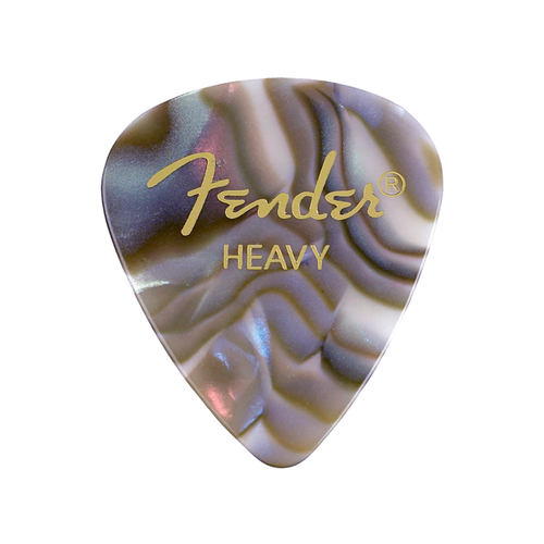 Fender Fender 351 Premium Celluloid Picks Heavy Abalone (12-Pack)