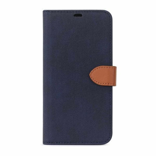 Blu Element 2 in 1 Folio Case Navy/Tan for iPhone 11/XR