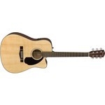 Fender Fender CD-60SCE Dreadnought Acoustic Guitar - Natural