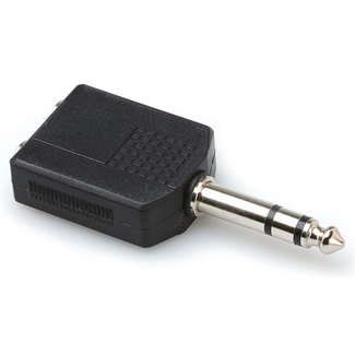 Hosa Hosa Dual 1/4 in TRS to 1/4 in TRS Adapter