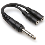 Hosa Hosa YMP-234 1/4 in TRS to Dual 3.5 mm TRSF Y-cable