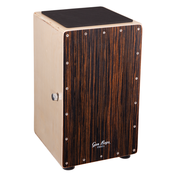 Gon Bops Gon Bops Fiesta Cajon Walnut with Gig Bag