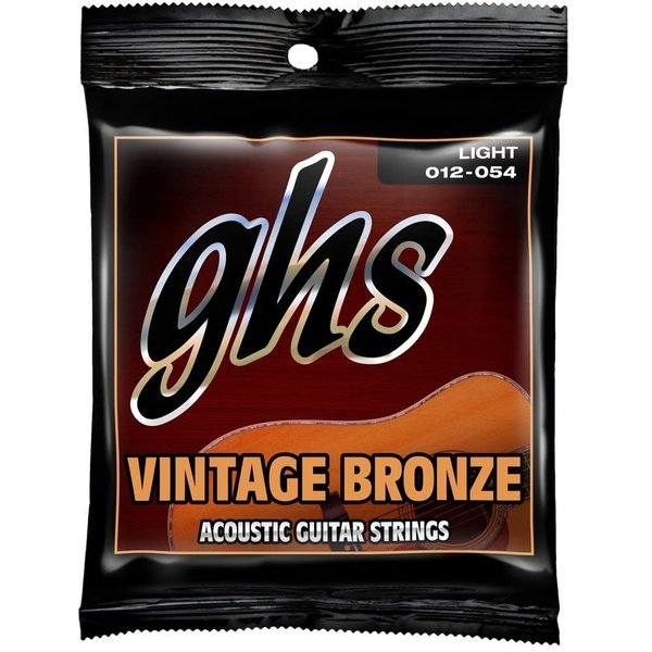GHS GHS VN-L Vintage Bronze Acoustic Strings Light 12-54