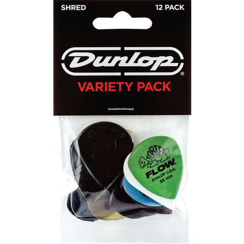 Jim Dunlop Dunlop Shred Variety Pack Guitar Picks (12-Pack)