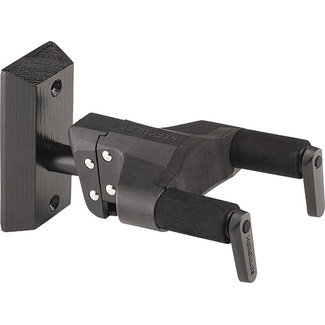 Hercules Hercules Auto Grip System  Guitar Hanger Black Wood Base