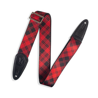 Levy's Levy’s Print Series Poly Sublime Lumberjack Guitar Strap MSSPLD8