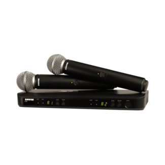Shure Shure BLX288/PG58 Dual Wireless Handheld Mic System
