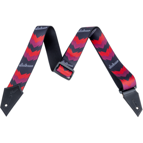 Jackson JACKSON® STRAP WITH DOUBLE V PATTERN Red/Black