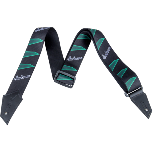 Jackson JACKSON® STRAP WITH HEADSTOCK PATTERN Green/Black