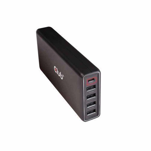 Club3D USB and USB-C Power Charger/5 Ports