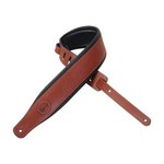 Levy's *CL* Levy’s Leather Suede Leather Guitar Strap MSS3CP-RED