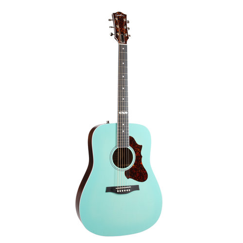 Godin Godin 049486 Imperial 6-String Acoustic Electric Guitar with Deluxe TRIC Case-Laguna Blue GT