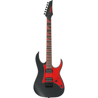Ibanez Ibanez GIO Series 6 String Electric Guitar Black Flat with Red