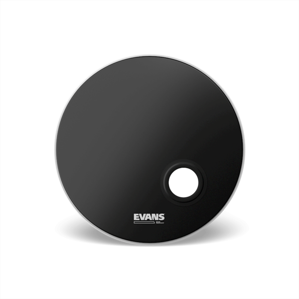 Evans Evans Drumhead Emad Resonant Black 22"