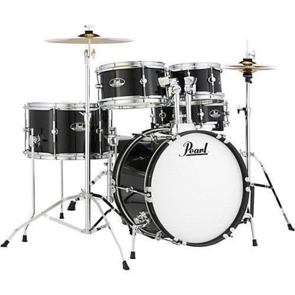 Pearl Pearl RS525SCC31 Roadshow 5-Piece Drum Kit Jet Black
