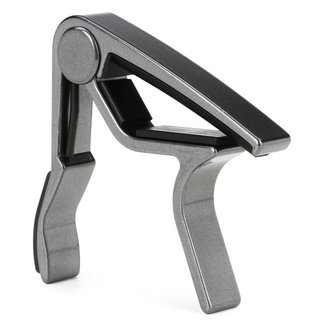Jim Dunlop Dunlop Trigger® Capo Curved-Smoked Chrome For Acoustic Guitar