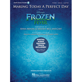 Hal Leonard Disney’s Frozen Fever “Making Today a Perfect Day” for Piano/Vocal/Guitar