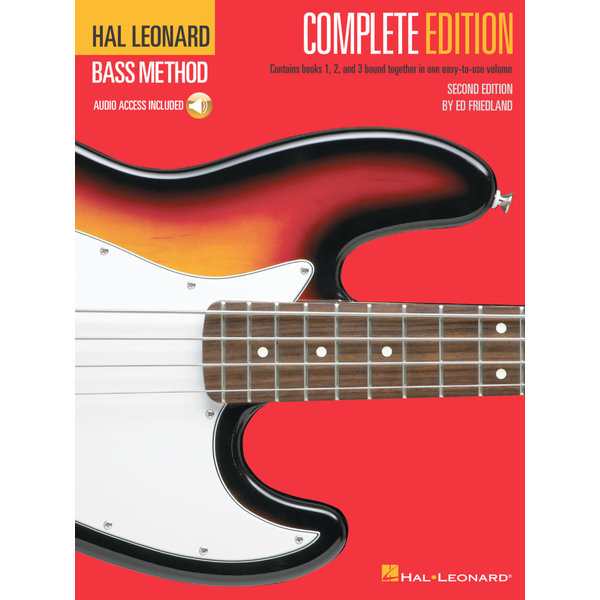 Hal Leonard Hal Leonard Bass Method Complete Edition (Books 1, 2, and 3)