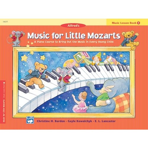 Music for Little Mozarts: Music Lesson Book 1