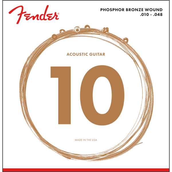 Fender Fender Phosphor Bronze Acoustic Guitar Strings Extra Light 10-46