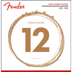 Fender *CL* Fender Phosphor Bronze Dura-Tone Coated Acoustic Strings Light 12-53