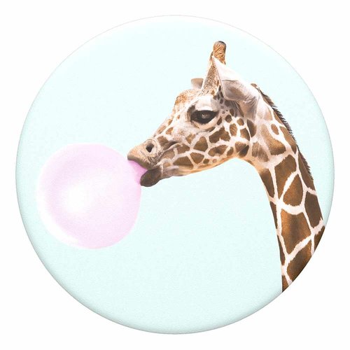 Popsockets PopSockets PopGrip Bubblegum Giraffe