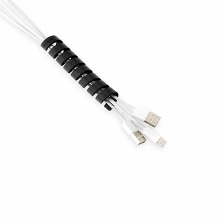 Bluelounge Bluelounge - CableCoil 4 Pack Black